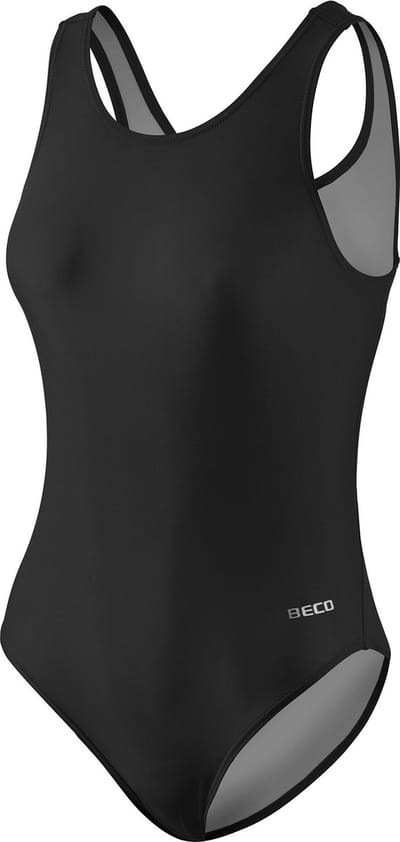 BECO Badpak Crocodile - Dames - Polyamide/elastaan - Zwart - Maat 40