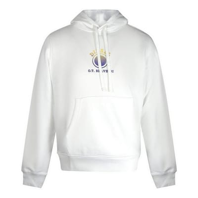 Diesel Heren Faded Logo Hoodie (Wit)