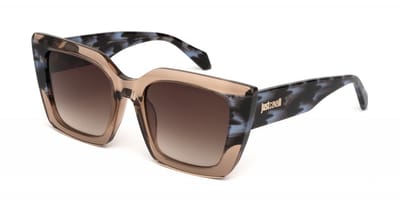 Just Cavalli SJC099V Marrone trasparente lucido 53/20/140 WOMAN Zonnebrillen