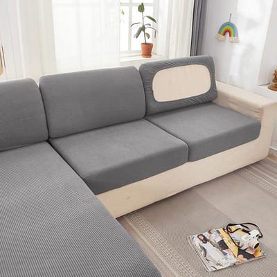 Waterdichte bankhoezen voor de woonkamer Geruite bankstoelhoezen Stretch bankkussenhoes Bankhoes Bankhoezen voor thuis 1R(50-63CM)