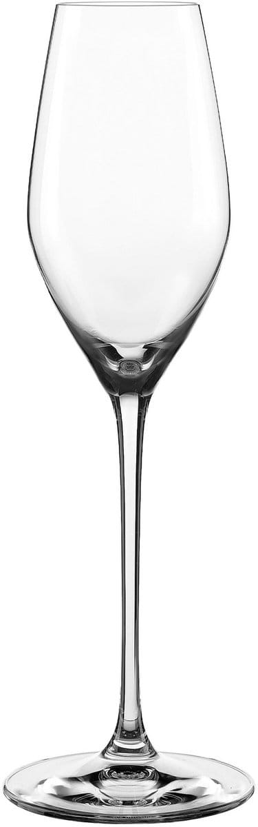 Spiegelau Topline champagneglas, set van 6, champagneglas, mousserend wijnglas, kristalglas, 300 ml, 4190129