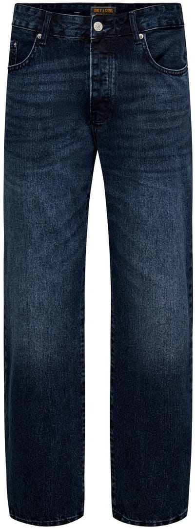 ONLY and SONS Jeans - ONSEDGE STRAIGHT BLUEB 2391 TAI DNM - W29L32 tot W36L34 - voor Mannen - blauw