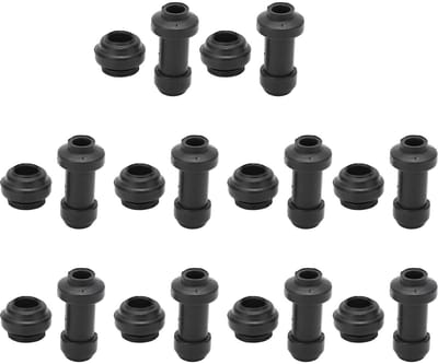 Dailygoods- Remklauw Stofkap Universeel - 10 Set Rubberen Hoes - Stofdicht - Motorfiets - Bescherming - Duurzaam - Remklauwhoes