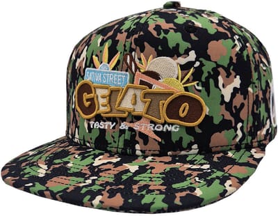 Lauren Rose - Tasty Gelato 420 - Chocalate Camo - One Size - Snapback - Hat