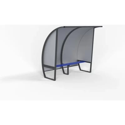 Volledig aluminium 4-persoons touch shelter Sodex Sport