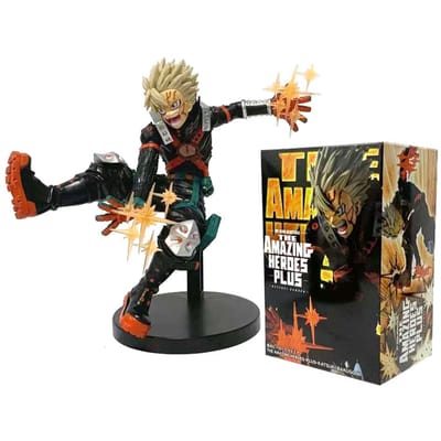 Vendu My Hero Academia Anime Bakugou Katsuki MAXIMATIC Figurine Anime Originale Figurines d'Action Modèle Figurine Collection