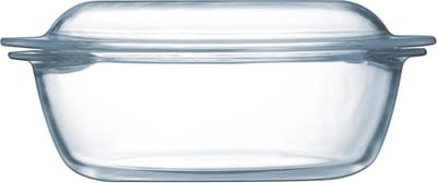 Pyrex - Essentials Schaal Rechthoek met Deksel 6,5 liter - Transparant