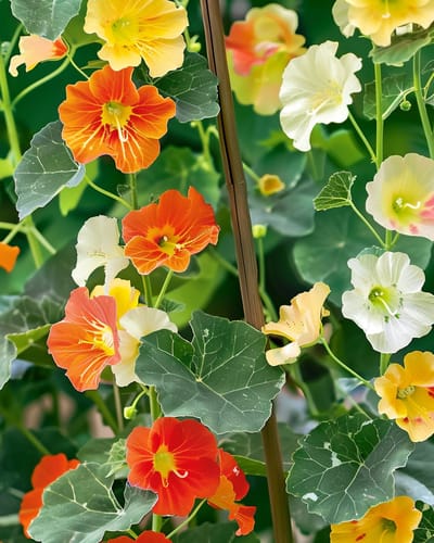 Oost-Indische Kers Zaden Jewel Of Africa Tropaeolum Majus Eenjarig