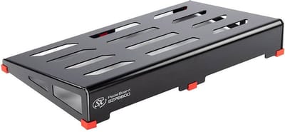 SX SZPB600 aluminum alloy pedal board, 60x37x9cm, with heavy duty bag
