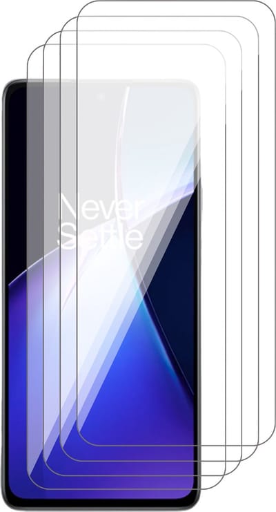 Screenprotector geschikt voor OnePlus Nord CE 4 Lite - 4x Glas Screen Protector