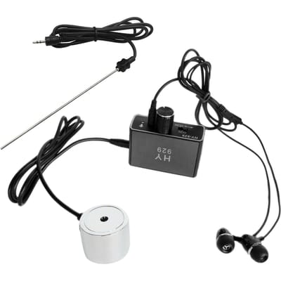 Waterleidinglekdetector Sensorlekkage met dubbele sondes Oortelefoon Hoge gevoeligheid Waterleidingzoeker Accessoireset US Plug