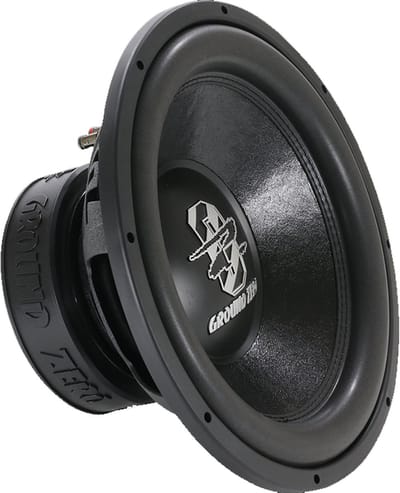 GROUND ZERO GZRW 38-D2 – 15 Inch High-Power Subwoofer – 1000W RMS – 2x2 Ohm – SPL & Daily Use – Klippel® Geoptimaliseerd