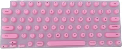 Ergonomisch Toetsenbord voor Lange Nagels - Zachte Siliconen Toetsenbordhoes voor Comfortabel Typen met Verhoogde Nagels en Antislip Functie
