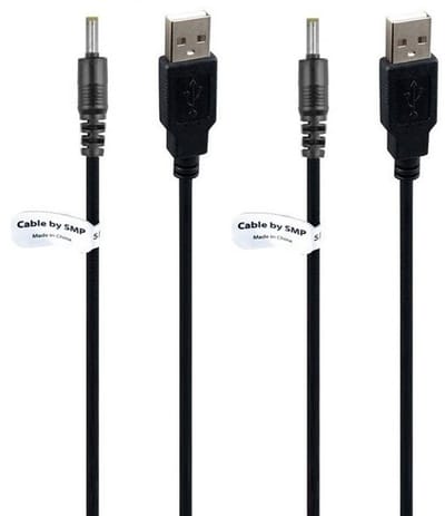 2 stuks OneOne 0,8m holle pin oplader laadkabel. Universeel oplaadkabel snoer past op vibrator / dildo LELO SMART BEAD, LILY 2, Liv, Loki, Lyla, Mia, Mona, Nea, NOA, Oden, Ora, Siri, Sila, SONA, SORAYA, Wave, CRUISE, SMART WAND 2 (niet voor WAND)