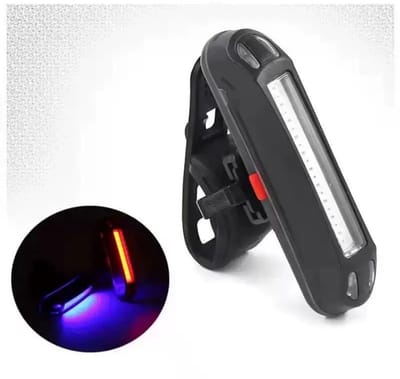 Fiets achterlicht, LED opladen waarschuwing, fietsen uitrusting, flitser, lange balk achterlicht, USB， Nachtrijden lopen licht