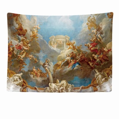 Ulticool Wandkleed 200x150 cm - Romeinen Bijbel Christelijk - voor Binnen - Wandtapijt Wanddoek Stof Poster Backdrop Frame Decoratie Woonkamer Slaapkamer Kamer Aesthetic Room Decor HSV Nederlands - Christelijke Vrouwen Tiener Meisje