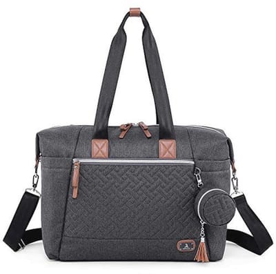 Waterdichte Luiertas met Aankleedmat en Fopspeenhouder - Grote Maternity Bag voor Ouders