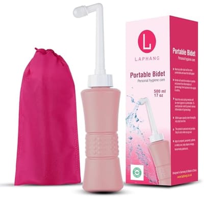 Draagbare bidet 500 ml met waterdichte zak - Perfect voor postpartum genezing