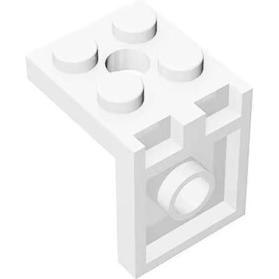 50g/44 STUKS 3956 MOC Beugel 2x2-2x2 Bouwstenen Met 2 Gaten Ondersteuningsstandaard Stenen Deeltje Puzzel Speelgoed Kinderen Verjaardag 50g-44pcs