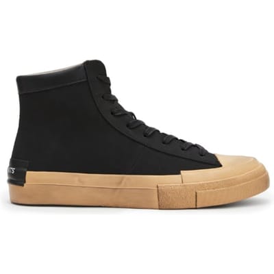 AllSaints Smith High Top Black Size: 43 | Sneakers Outlet | Heren | Zwart