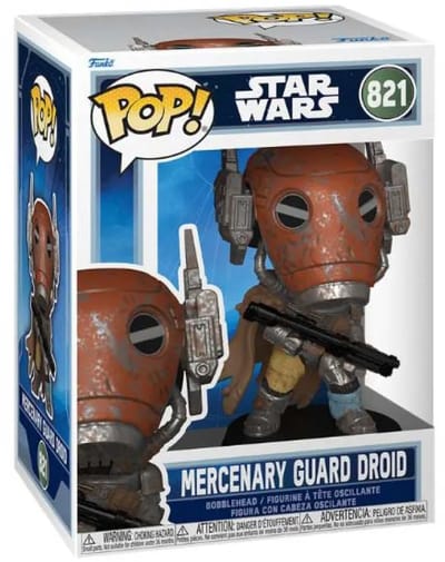Funko! - Funko POP Vinyl SW M&G Mercenary Guard Droid