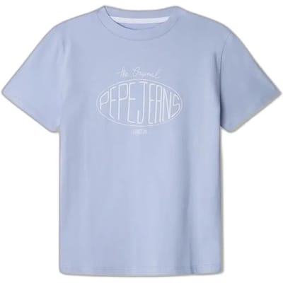 Pepe Jeans Dalon T-shirt Met Korte Mouwen Blauw 8 Years Jongen