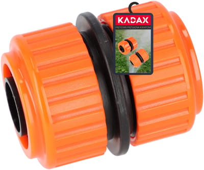 KADAX Reparator voor tuinslang van kunststof ABS, connectoren, snelkoppeling, slangverbinder, tuinkoppeling, slangkoppeling (3/4 inch)