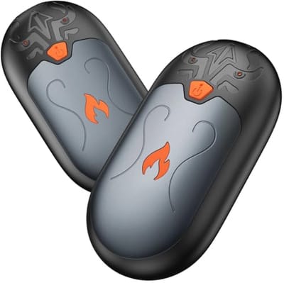 Oplaadbare Handwarmers 8000 mAh - 2 Stuks Elektrische Handwarmers met 24 Uur Warmte en 3 Verwarmingsmodi