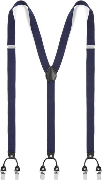XL Smalle Diepblauwe Clipbretels