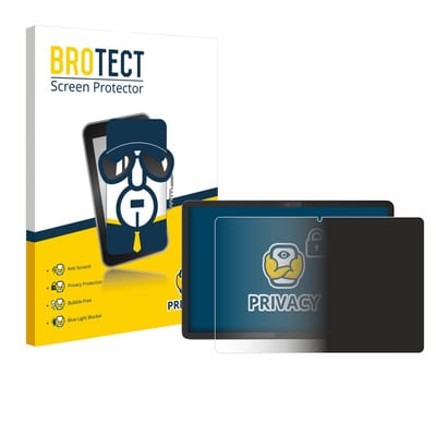 BROTECT - privacy screenprotector voor Lenovo Chromebook Duet 11M889 - Folie Beschermfolie Blauwlichtfilter