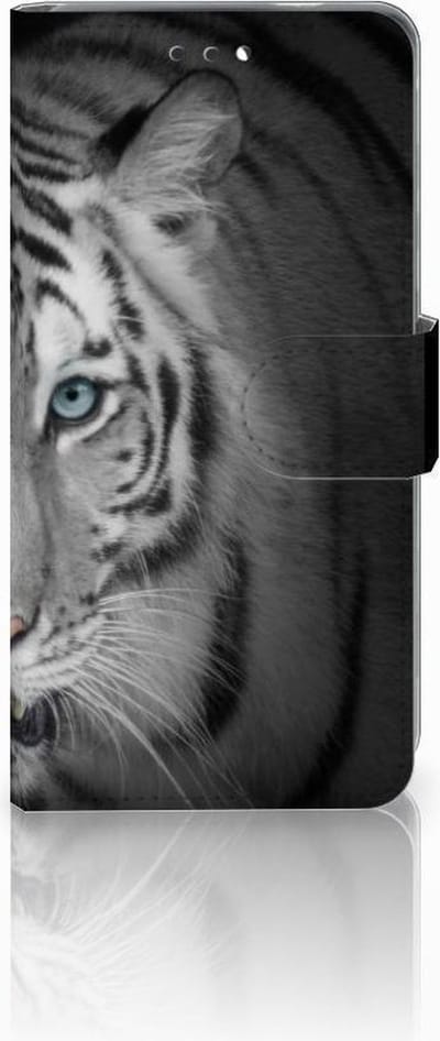 Nokia 3.1 (2018) Telefoonhoesje met Pasjes Tijger