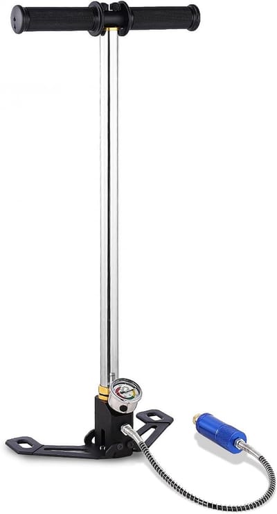 Draagbare Mini Scuba Tank met Drukmeter en Handpomp voor Onderwater Ademhaling en Duiken Accessoires