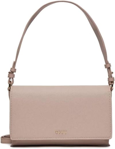 Schoudertas Dames - Crossbody Tas - Dagelijks Gebruik - Afneembare Handgreep - 24 x 13 x 6 cm - Oud Roze