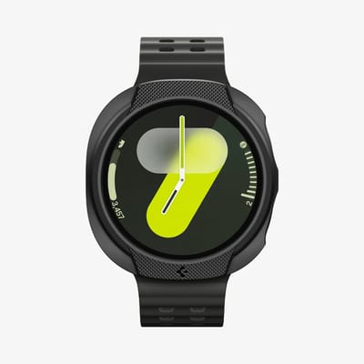 Spigen Liquid Air - Hoesje Geschikt voor Samsung Galaxy Watch 8 40MM - Bumper Case Matte Zwart