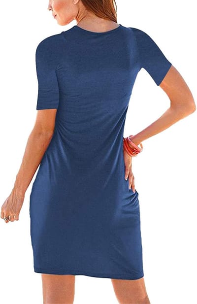 Zomerjurk Dames Casual Plissé Rok Ronde Hals Mouwloos Strandjurk