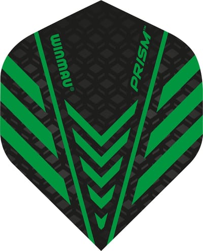 Winmau Prism 1.0 Black & Green