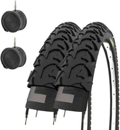Binnenbanden Motorfiets - Reserveonderdelen Fiets - Fietsen Onderhoud - Butyl Rubber - 12 1/2 x 175 - Zwart