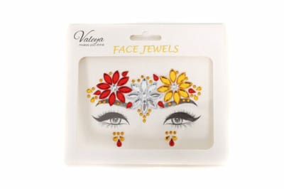 Gezicht Steentjes - Face en Body Jewels - Oeteldonk - Volwassenen Unisex