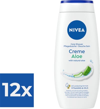 Nivea Douchegel - My Moment With Aloe Vera 250ml - Voordeelverpakking 12 stuks