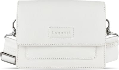 bugatti Schoudertas Elsa Shoulder Bag With Flap White Crème