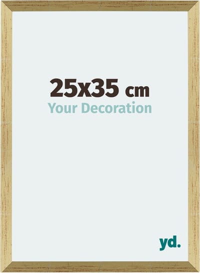 Your Decoration - Fotolijst 25x35 cm - MDF - Goud Glans - Mura