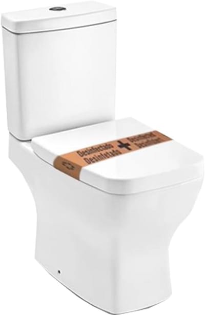 Milieuvriendelijke Geurende WC-set - 100% Recyclebaar Papier - 1000 Stuks - Geschikt Voor Toilet