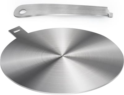 Inductieadapter 24 cm voor Moka-potten en pannen op inductiekookplaten - Geschikt voor koken, energiezuinig en snel verwarmen