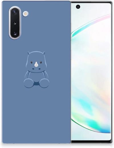 Samsung Galaxy Note 10 Telefoonhoesje met Naam Baby Rhino
