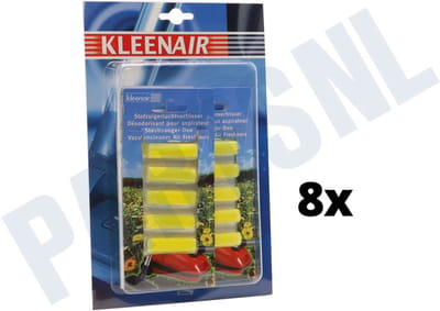 Kleenair Stofzuigerluchtverfrisser lemon - Pak 20 stuks
