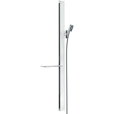 Hansgrohe Unica'E - Glijstang 90 cm, met doucheslang, wit/chroom 27640400