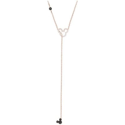 Swarovski Mickey Limited Edition Y-vormig Ketting Damesketting Roségoud 5429084 Box (Random Color) white