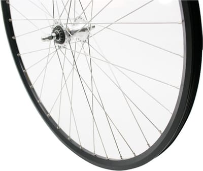 Roland voorwiel 28 HB-IM40 RB ZAC2000 zwart RVS spk