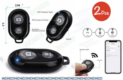 Bluetooth Remote Shutter Afstandsbediening voor SmartPhone / Bluetooth afstandsbediening          ROOD