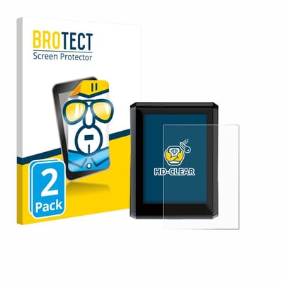 BROTECT - Screenprotector voor Shimano SC-EN610 - Folie Beschermfolie transparant 2 Stuks